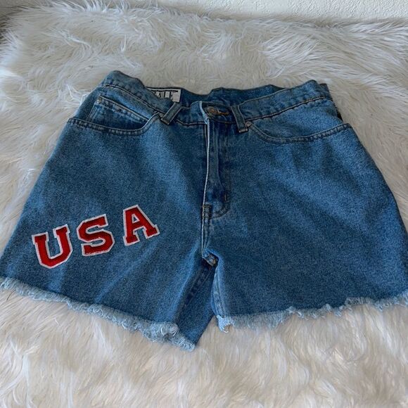 Vintage 90s International Male jeans short USA size 30 - Picture 1 of 5
